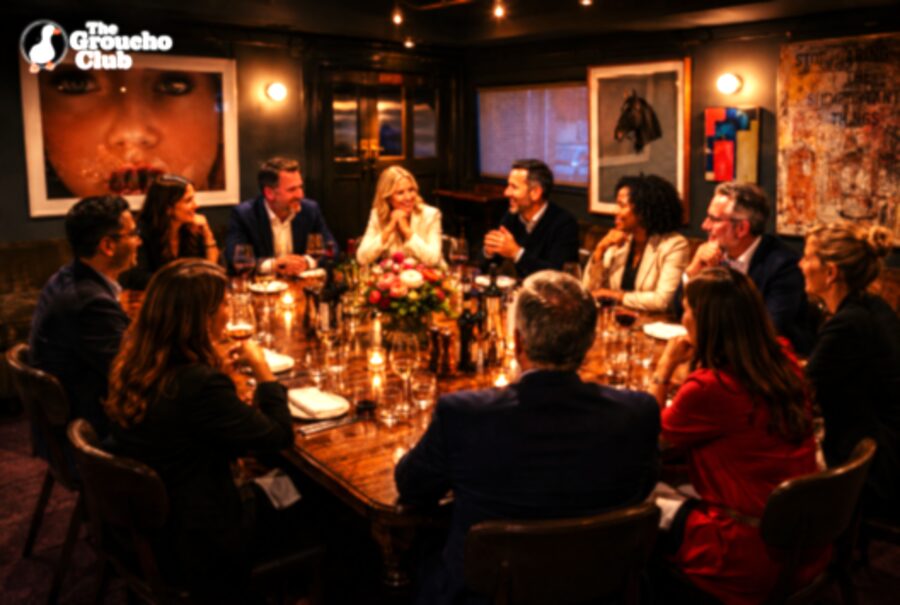 Private dinner at The Groucho Club
