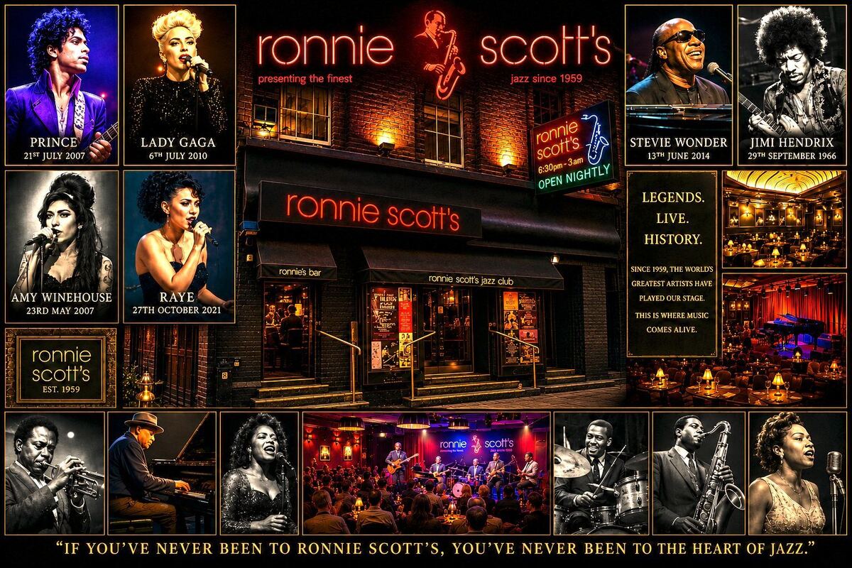 Ronnie Scott's Jazz Club, Soho