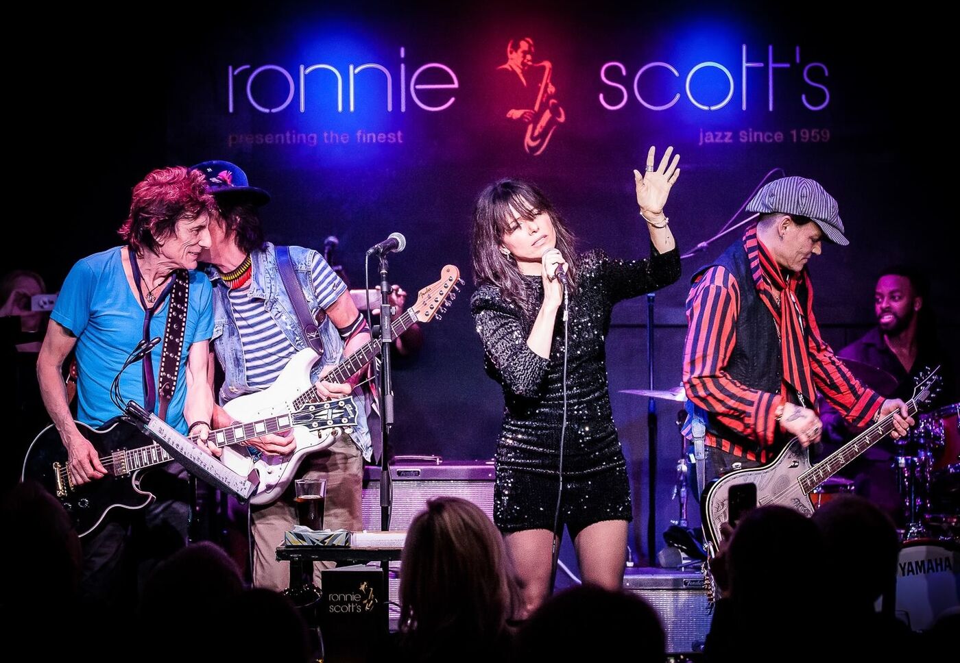 Live music on stage at Ronnie Scott's Jazz Club