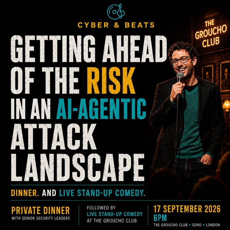 CYBER & LAUGHS round table dinner and live stand-up comedy
